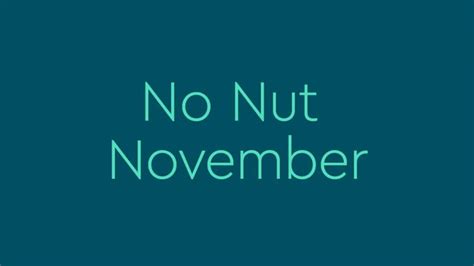 edging nnn|What Is 'No Nut November' (and Should You .